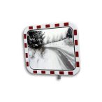   Nemesacél közlekedési tükör nem jegesedő felülettel téglalap alakú, tükörméret 800 x 600 mm 