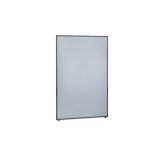 Válaszfal, műanyag, keret palaszürke, ezüstszürke, ma x szé 1950 x 650 mm