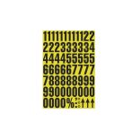 DIN A4-es ív írásjelekkel, mágneses szám (2 db/cs)