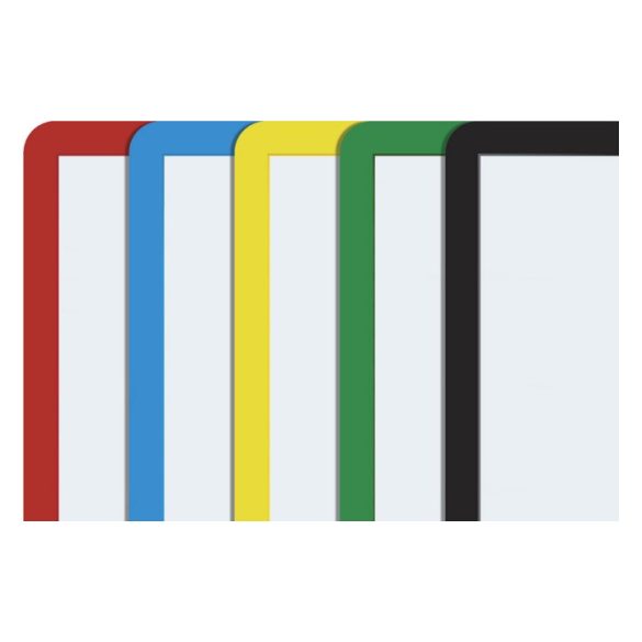 Keret átlátszó fóliával, A5 mérethez, öntapadó / mágneses  (10 db/cs )