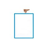 Keret átlátszó fóliával, A5 mérethez, öntapadó / mágneses  (10 db/cs )