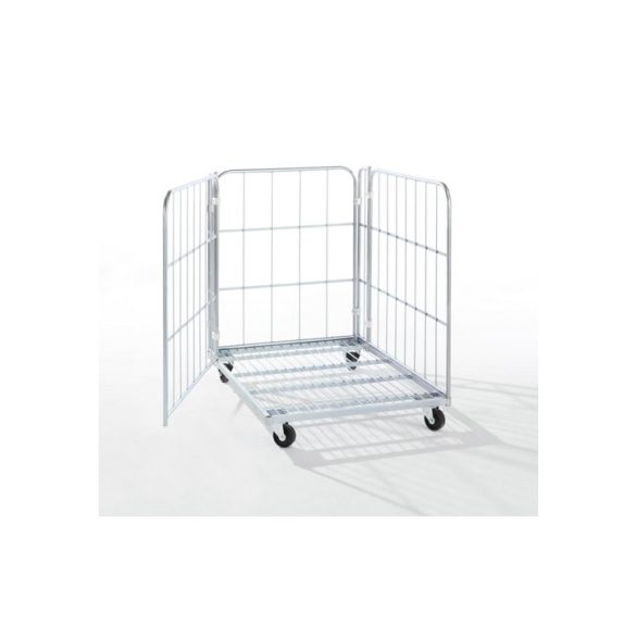 Guruló tároló, gyűjtőkonténer, szé x mé 870 x 1270 mm, magasság 1150 mm 