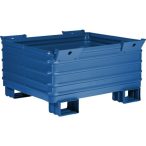   Nagy teherbírású, egymásra rakható tároló, 1000x1200x500 mm