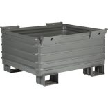 Nagy teherbírású, egymásra rakható tároló, 1000x1200x500 mm