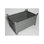   Nagy teherbírású, daruzható fém konténer, 800x1 200x500 mm