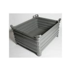   Nagy teherbírású, egymásra rakható tároló, 1000x1200x500 mm, 