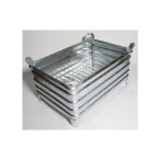   Nagy teherbírású, daruzható fém konténer, 800x1 200x600 mm