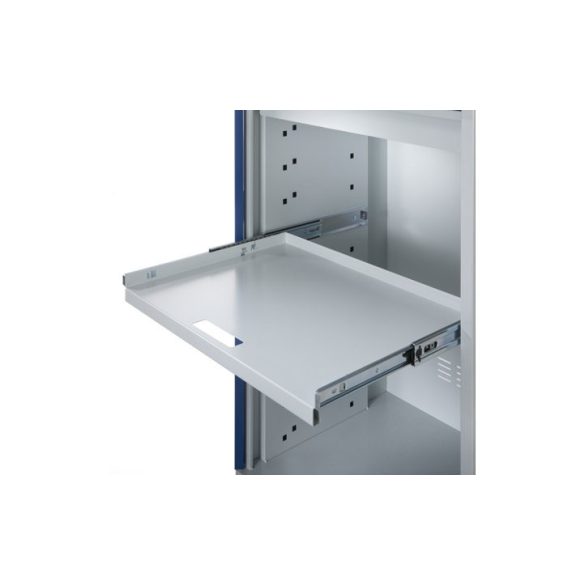 Számítógépes munkaállomás, acéllemezből, monitorház nélkül