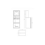 Számítógépes munkaállomás, acéllemezből, monitorházzal