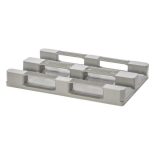 Fehér higiéniás raklap, h x szé x ma 1200 x 800 x 157 mm (5 db/csomag)