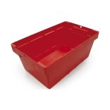 Egymásbarakható tárolóláda 490x300x210 mm  ( 4 db/cs )