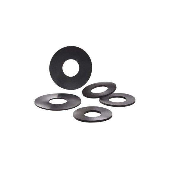 EPDM gumi, fekete, folyóméterenként, magasság 6 mm