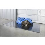 EPDM gumi, fekete, folyóméterenként, magasság 6 mm