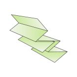 Hajtogatott kéztörlők, újrahasz., natúr