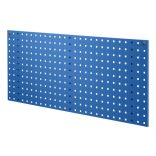 Acéllemez lap négyzet alakú perforációkkal, hossz 1029 mm