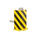 Ütközésvédő állványokhoz, L-profil, 180x180 magasság 400 mm