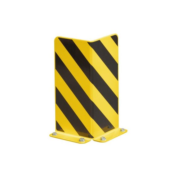 Ütközésvédő állványokhoz, L-profil, 180x180 magasság 400 mm