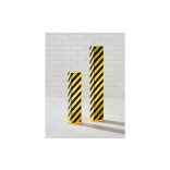 Ütközésvédő állványokhoz, L-profilú, magasság 1200 mm, szé x mé 160 x 160 mm