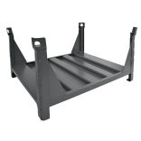 Tároló hosszú árukhoz 4 sarokoszloppal, festett1200x1000x600 mm