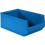   Polietilén nyitott tárolódoboz, 450 x 300 x 200 mm, űrtartalom 24,65 l  (10 db/cs )