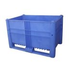   Nagyméretű polietilén tartály konténer 1200x800x740 mm (kék) 485 L