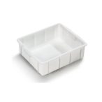   Műanyag, egymásra rakható tároló, 31 l, 550 x 450 x 163 mm