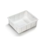 Műanyag, egymásra rakható tároló, 31 l, 550 x 450 x 163 mm