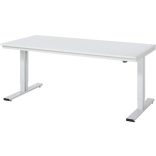 Állítható magasságú munkaállomás, melamingyanta bevonatú lap, szé x mé 2000 x 800 mm