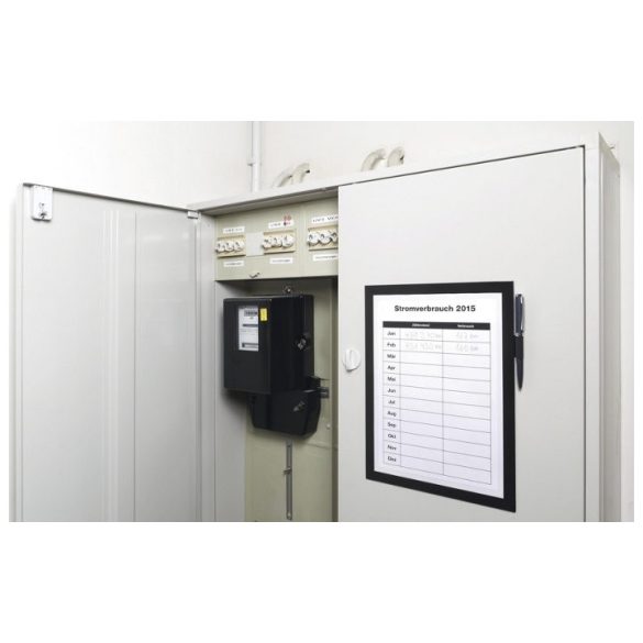 A4 információs keret, közvetlen feliratozáshoz, öntapadó  ( 5 db/cs )