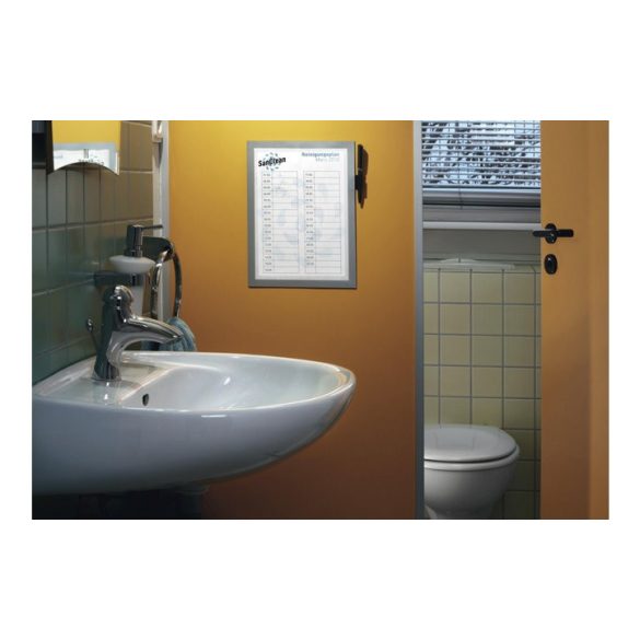 A4 információs keret, közvetlen feliratozáshoz, öntapadó  ( 5 db/cs )