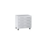   Magas laboratóriumi alsó szekrény, 4 fiók, szélesség 1136 mm