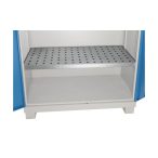   Perforált lemezes borítás, horganyzott, tálcás polchoz, teherbírás 120 kg 