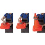 Terelőkúp, összecsukható, magasság 700 mm (2 db/cs)