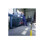   Ipari rács nagy mechanikus terheléshez, 10 m-es tekercs, szélesség 800 mm, szürke