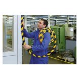 Knuffi® sarokvédő, AA típus, 1 m-es darab, fekete / sárga