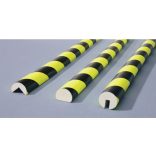 Élvédő, B típus, vágás egyedileg, folyóméterenként, fekete / sárga