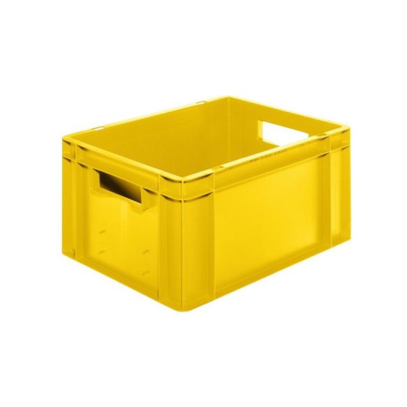 Euro-szabvány méretű egymásra rakható tároló, 400 x 300 x 210 mm ( 5 db/cs)