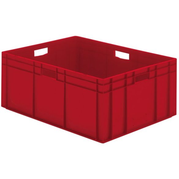 Euro-szabvány méretű egymásra rakható tároló, 800 x 600 x 320 mm (2 db/cs)