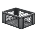 Euro-szabvány méretű egymásra rakható tároló, 400 x 300 x 175 mm ( 5 db/cs)