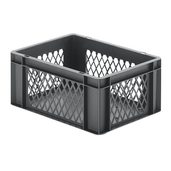 Euro-szabvány méretű egymásra rakható tároló, 400 x 300 x 175 mm ( 5 db/cs)