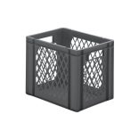 Euro-szabvány méretű egymásra rakható tároló, 400 x 300 x 320 mm ( 5 db/cs)