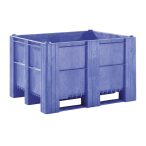   Nagyméretű polietilén tartály konténer 1200x1000x740 mm (kék) 600 L