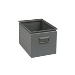 Acél lemezláda, 35 L, 450x300x300 mm