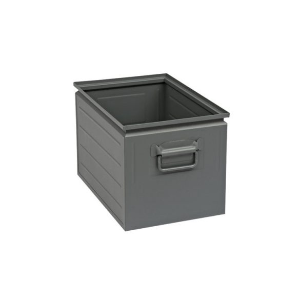 Acél lemezláda, 35 L, 450x300x300 mm