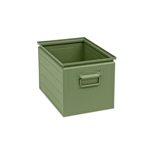 Acél lemezláda, 35 L, 450x300x300 mm