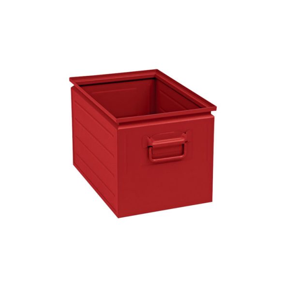 Acél lemezláda, 35 L, 450x300x300 mm