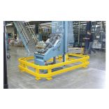 Ütközésvédő palánk, hossz 2000 mm, kültérre, horganyzott és festett