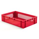 Euro-szabvány méretű egymásra rakható tároló, 600 x 400 x 145 mm ( 5 db/cs)