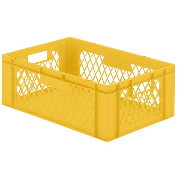 Euro-szabvány méretű egymásra rakható tároló, 600 x 400 x 210 mm ( 5 db/cs)