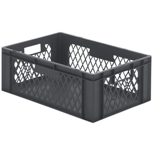 Euro-szabvány méretű egymásra rakható tároló, 600 x 400 x 210 mm ( 5 db/cs)